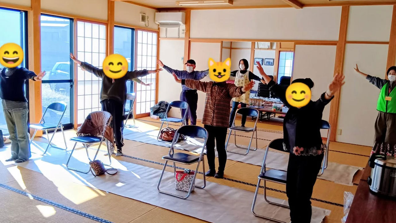 地域交流の様子